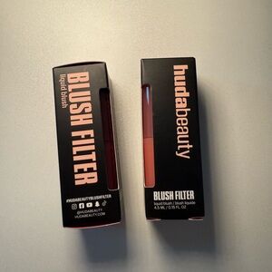 HUDA BEAUTY Blush Filter Liquid Blush - sunset lychee and black cherry